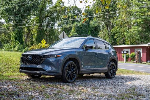 Gray 2022 Mazda CX-5 2.5 S Carbon Edition