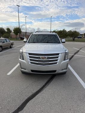 Silver 2017 Cadillac Escalade Platinum