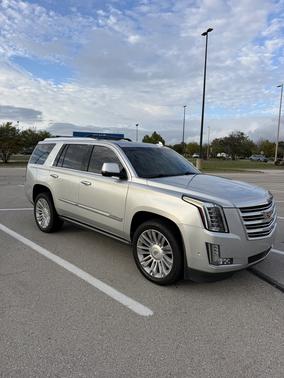 Silver 2017 Cadillac Escalade Platinum