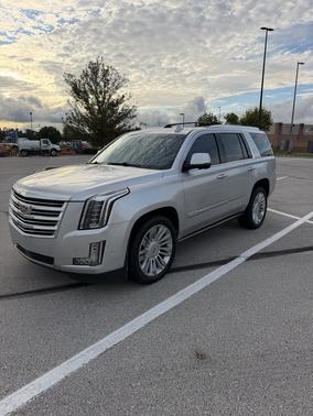 Silver 2017 Cadillac Escalade Platinum