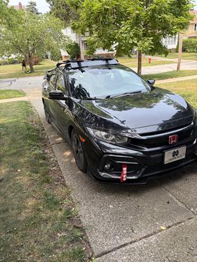 Black 2019 Honda Civic EX