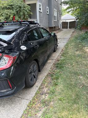 Black 2019 Honda Civic EX