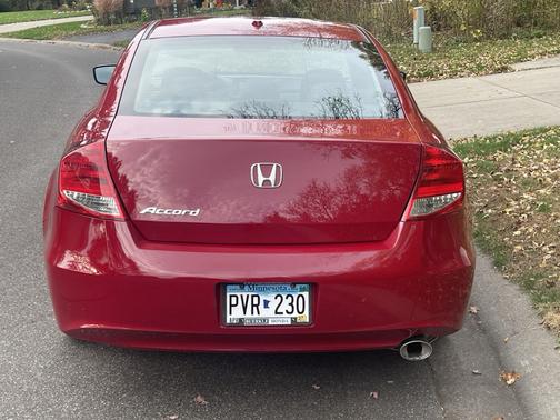 Red 2012 Honda Accord EX-L