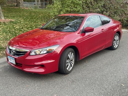 Red 2012 Honda Accord EX-L