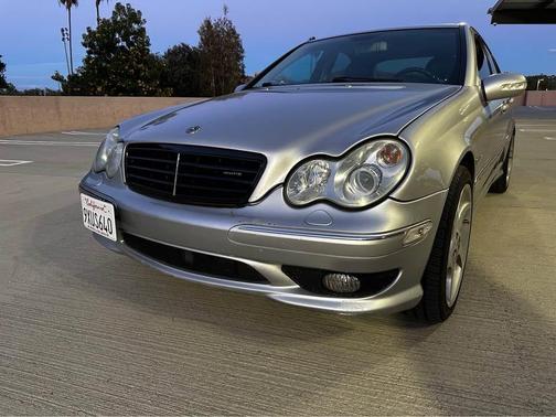 Silver 2002 Mercedes-Benz C-Class C32 AMG