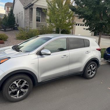 Silver 2022 Kia Sportage LX