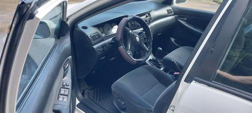 White 2003 Toyota Corolla S