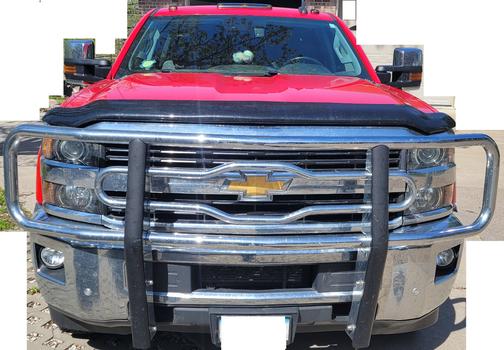 Red 2016 Chevrolet Silverado 3500 LTZ