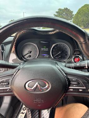 Black 2017 INFINITI Q60 3.0T Premium