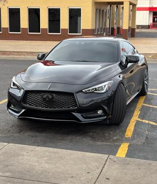 Black 2017 INFINITI Q60 3.0T Premium