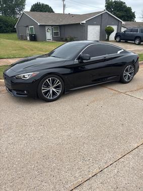 Black 2017 INFINITI Q60 3.0T Premium