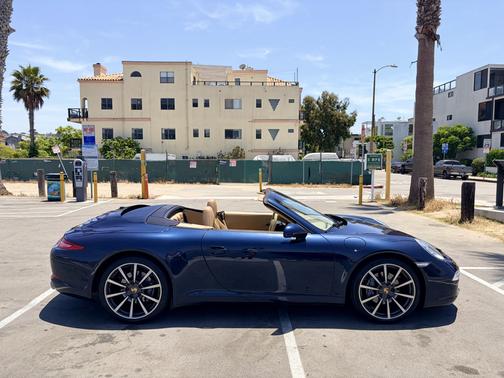 Blue 2015 Porsche 911 911 Carrera Cabriolet