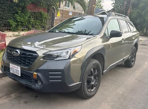 Green 2022 Subaru Outback Wilderness