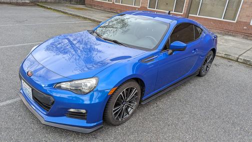 Blue 2013 Subaru BRZ Premium
