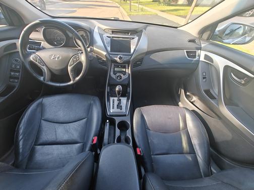 Silver 2013 Hyundai ELANTRA Limited