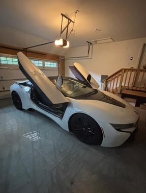 White 2020 BMW i8 Base
