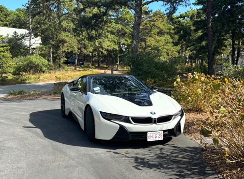 White 2020 BMW i8 Base