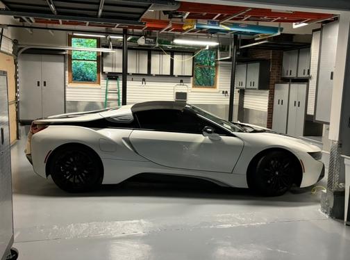 White 2020 BMW i8 Base