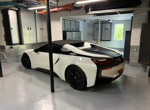 White 2020 BMW i8 Base