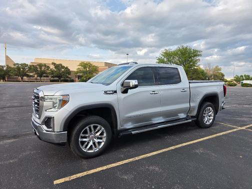 Silver 2021 GMC Sierra 1500 SLT