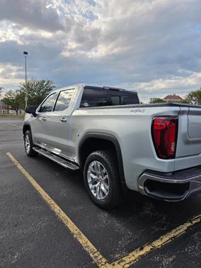 Silver 2021 GMC Sierra 1500 SLT
