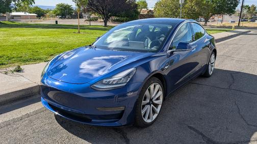 Blue 2020 Tesla Model 3 Long Range