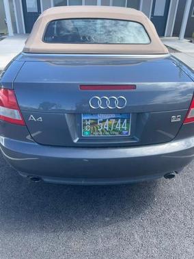 Gray 2005 Audi A4 3.0 Cabriolet