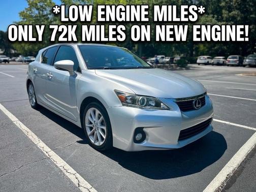 Silver 2013 Lexus CT 200h Premium