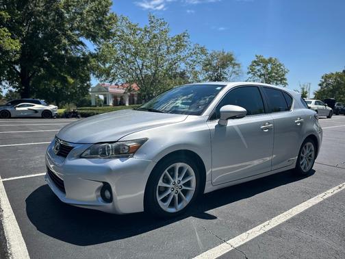 Silver 2013 Lexus CT 200h Premium