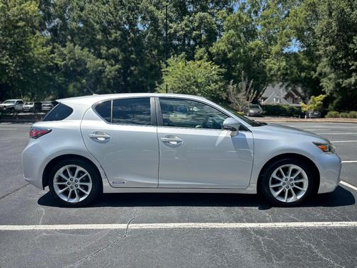 Silver 2013 Lexus CT 200h Premium