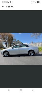 Gray 2010 Chevrolet Malibu 1LT