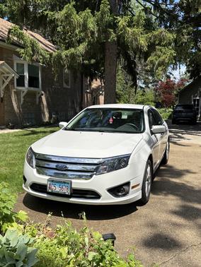White 2012 Ford Fusion SEL