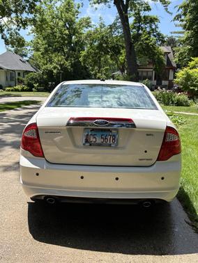 White 2012 Ford Fusion SEL