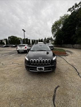 Black 2015 Jeep Cherokee Limited