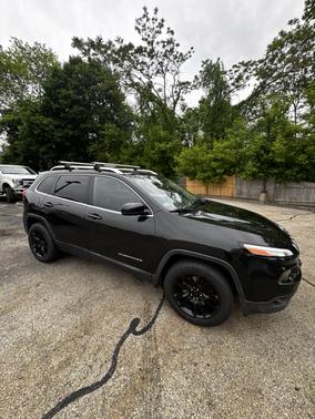 Black 2015 Jeep Cherokee Limited