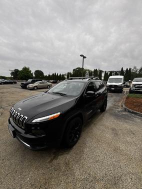 Black 2015 Jeep Cherokee Limited