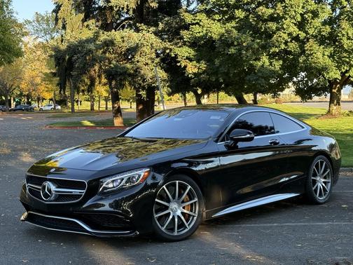 Black 2015 Mercedes-Benz S-Class S 63 AMG