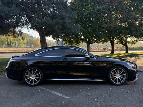 Black 2015 Mercedes-Benz S-Class S 63 AMG