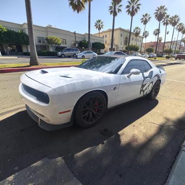 White 2016 Dodge Challenger SRT Hellcat