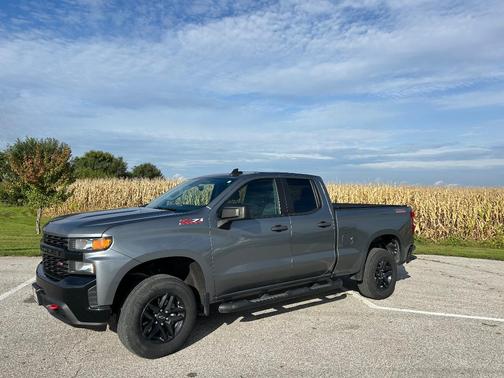 Gray 2019 Chevrolet Silverado 1500 Custom Trail Boss