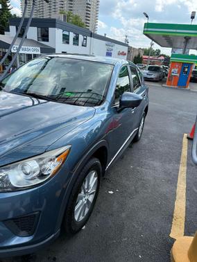 Blue 2015 Mazda CX-5 Sport