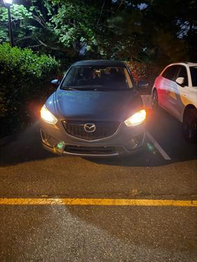 Blue 2015 Mazda CX-5 Sport