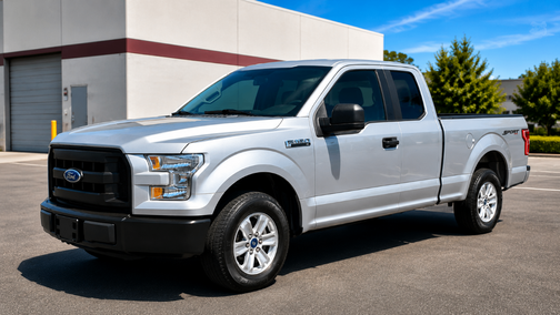 Gray 2015 Ford F-150 XL