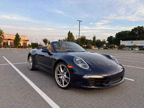 Blue 2016 Porsche 911 911 Carrera Cabriolet