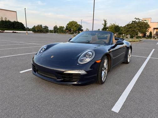 Blue 2016 Porsche 911 911 Carrera Cabriolet