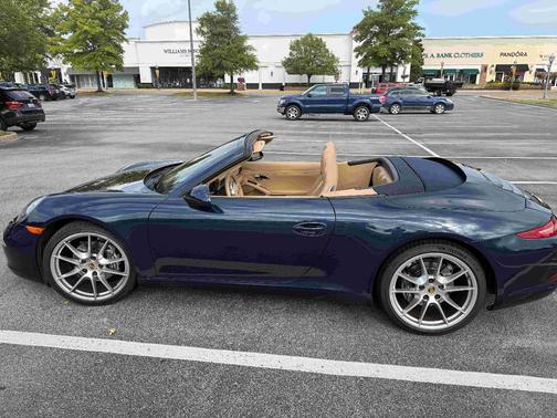 Blue 2016 Porsche 911 911 Carrera Cabriolet