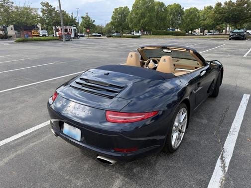 Blue 2016 Porsche 911 911 Carrera Cabriolet