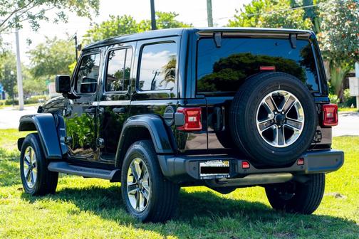 Black 2022 Jeep Wrangler Unlimited Sahara