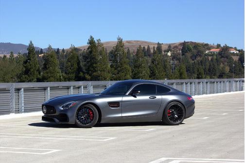 Gray 2019 Mercedes-Benz AMG GT S