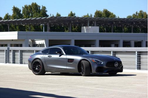 Gray 2019 Mercedes-Benz AMG GT S